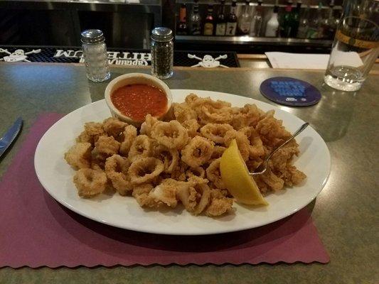 Fried Calamari App. Very good.