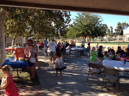 Church BBQ - One of the many family friendly events