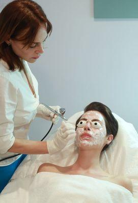 Oxygen facial!