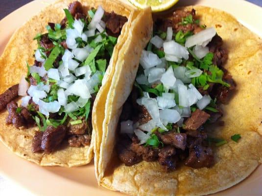 Tasty asada tacos !