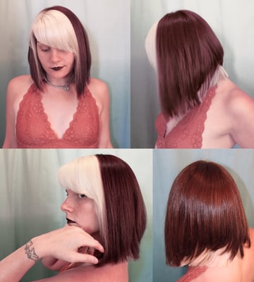 Hair cut/color by Kat at Hey Red!