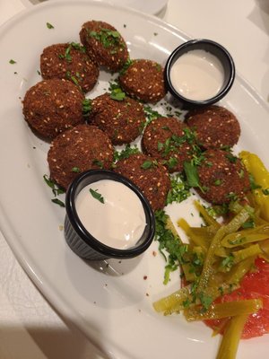 Falafel appetizer