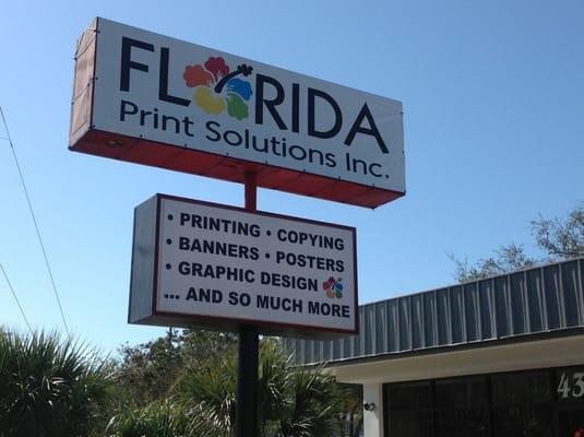 Florida Print Solutions located in the heart of Historic Kenwood