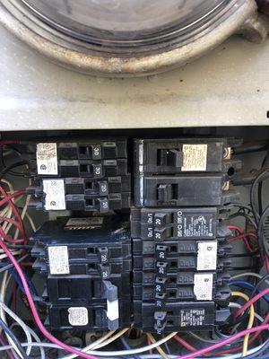 Repair main panels electric