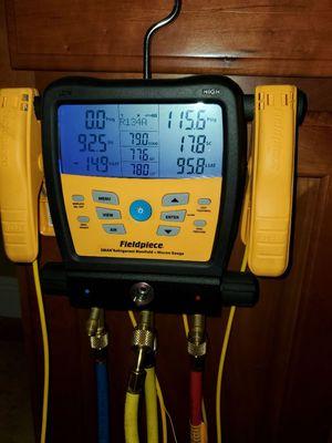 Pressures on a 134a LG refrigerator after compressor Installation