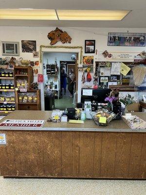 Cash register and the wonderful people who work there.