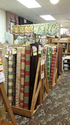 Decorator fabrics in stock