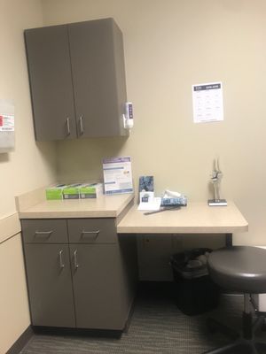 Small patient room