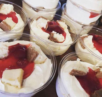 Strawberry Cheesecake Pudding