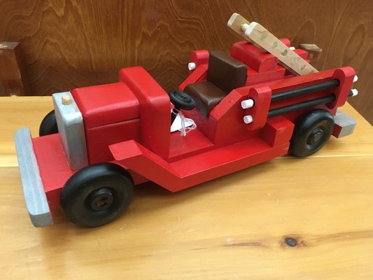 Wooden Fire Engine