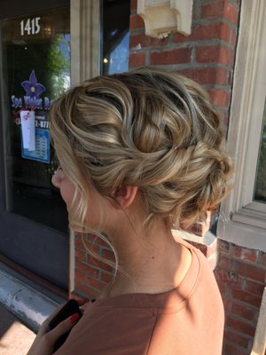 Prom updo