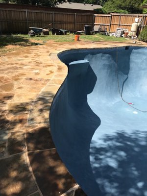 New coping,new glass tile , new. Plaster   By Asian garden and irrigation by design. Manuel Manjaras call for make your pool like this one