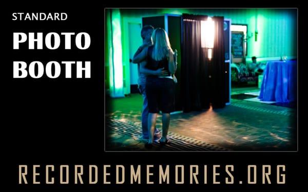 Standard Photo Booth - Black Drapes