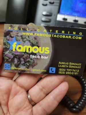 Famous Taco Bar