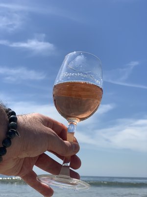 Our Hang Ten Rosè is a perfect wine for the warm weather.