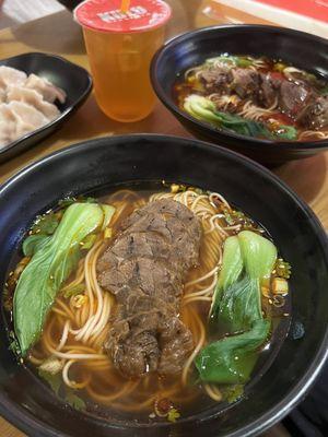 Beef Noodles with Clear Soup