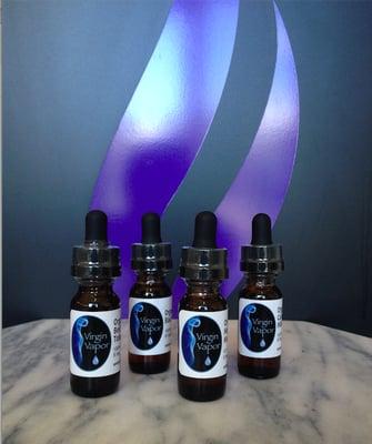 Virgin Vapor is an all organic line of juice. It is 100% VG and its wonderful! You never forget your first time.