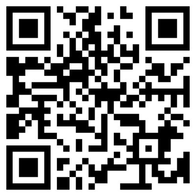 QR code for website