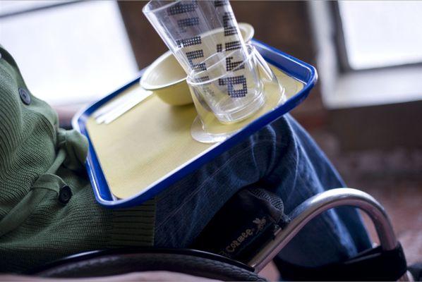 Non slip Grip mat for table or tray use so food and electronics