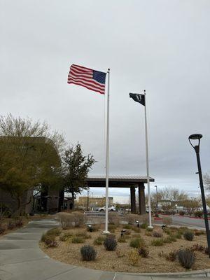 Waving proudly