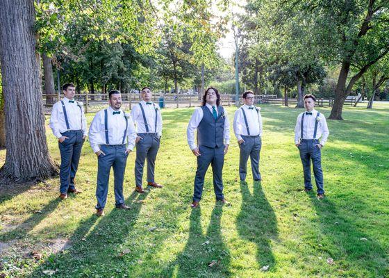 Michael's and his groomsmen