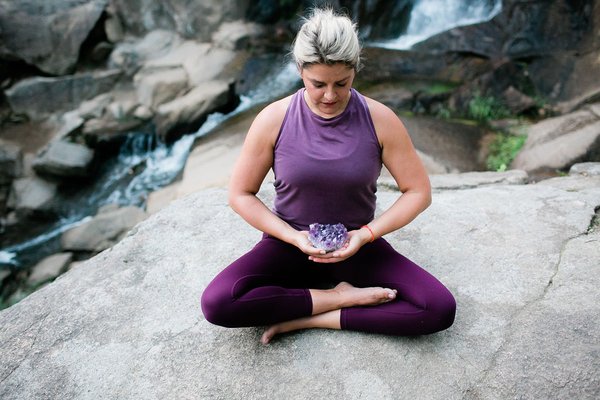 The energy of Amethyst is grounding, healing, protective, and purifying. It is said to calm the mind and rid it of negative thoughts.