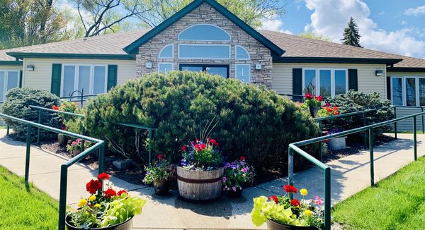 The office is blooming for Spring!