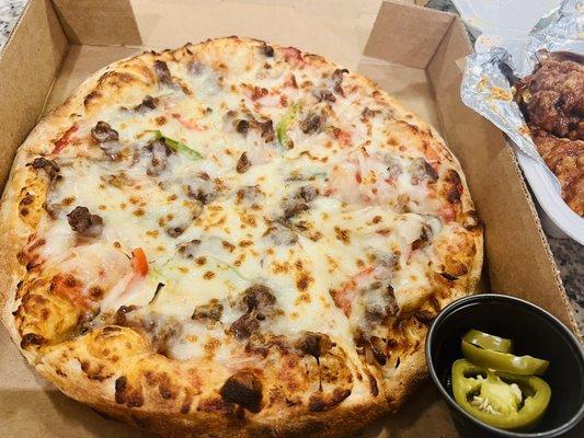 Korean Steak Pizza