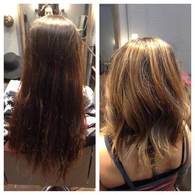 before & after transformation fun by Mackenzi