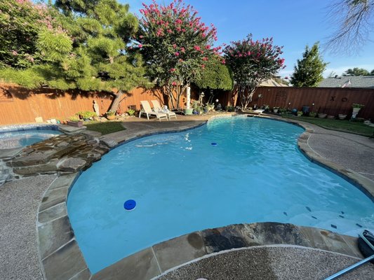 We offer a "green 2 clean" service that will turn your pool around and have you enjoying your backyard oasis once again!