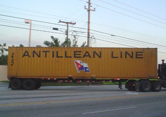 Antillean containers are all over the Miami streets.