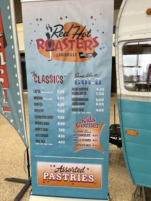 Kentucky fair and expo food truck/stand menu