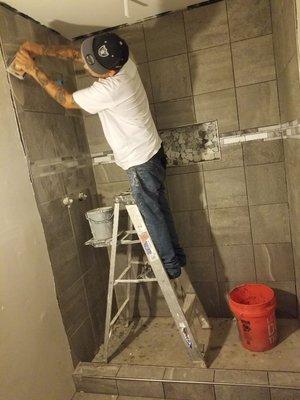 Bathroom remodeling