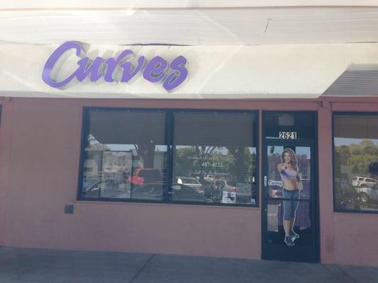 Curves Store Front, Cherrywood Shopping Center, Union City, CA.