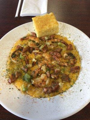 Creamy Cajun Shrimp and Grits