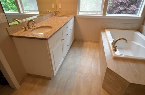 Custom tub decks are also another specialty of ours.