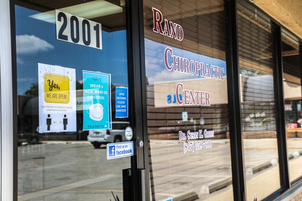 All patients required to wear face masks and sanitize upon entering.