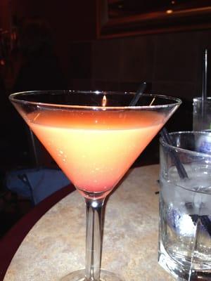 Sunrise martini