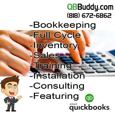 QBBuddy.com for all you Bookkeeping and Payroll Needs.  With over 16 years of experience.  We have solutions that are sensible and effective