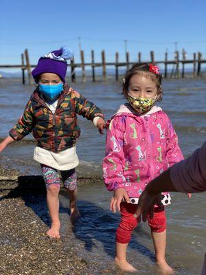 Fun at China Camp during Earth Discovery Nature Camp.