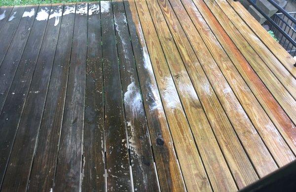 Deck Cleaning