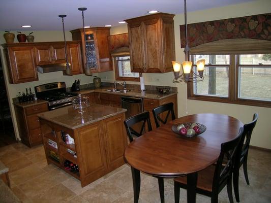 Newly remodeled kitchen in Downers Grove