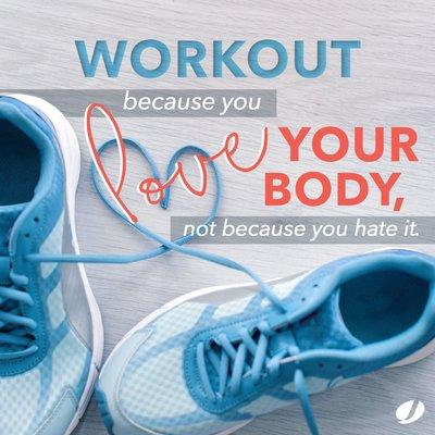 You can love your workout.