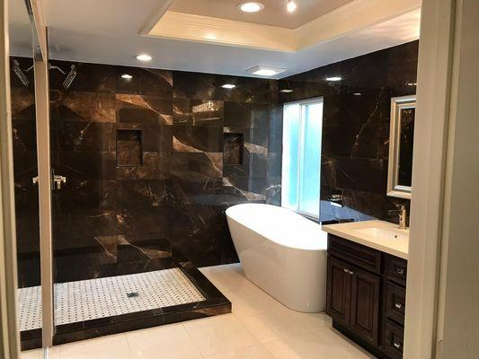 Master bathroom