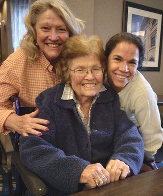 Mother with Kathy & Jennifer