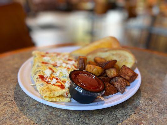 Mexican omelette