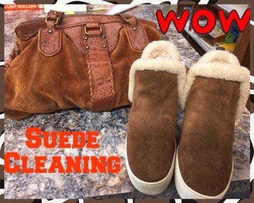 Professional Suede Cleaning