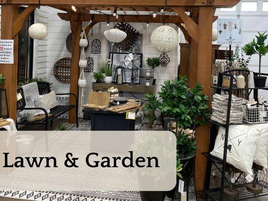 New Lawn & Garden Section