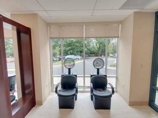 Hair Dryers in the Beauty Salon