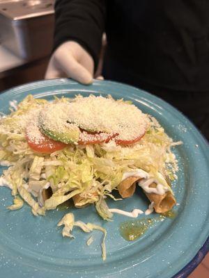 Chicken Flautas